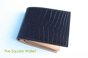 The Square Wallet（2つ折り財布）
