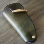 The drop of a palm Keycase　グリーン