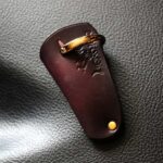The drop of a palm Keycase　ワインレッド