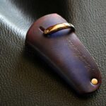 The drop of a palm Keycase　ブルーバイオレット