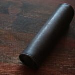 The Baton Pencilcase　クラックレザーブラック