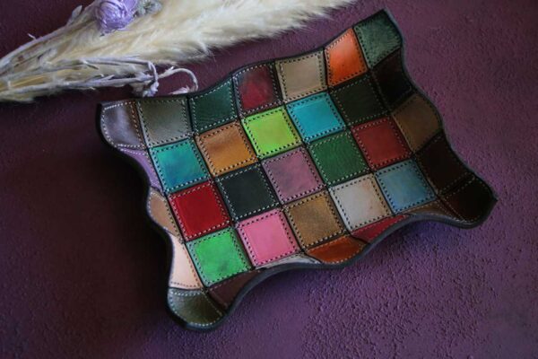 パッチワークトレイ