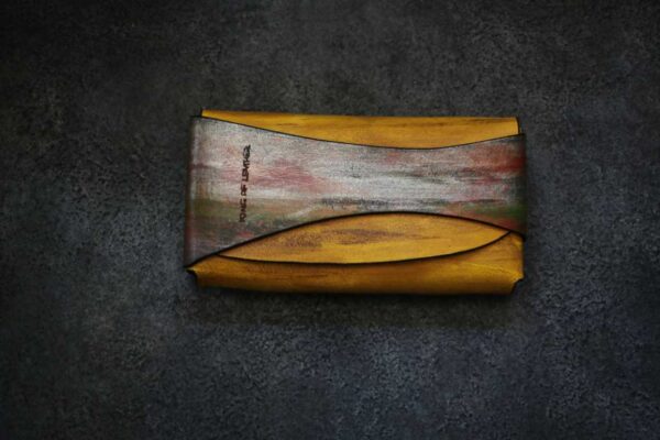 金具を使用しないコンパクト長財布