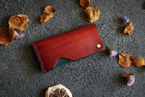 回転式レザー爪楊枝ケース