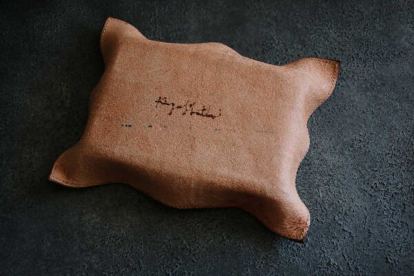 パッチワークレザートレイ