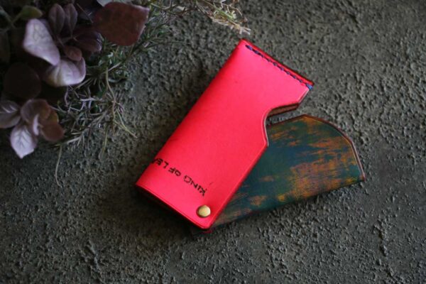 回転レザー爪楊枝ケース