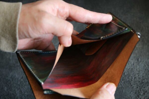 薄型コンパクト折財布