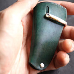 The drop of a palm Keycase　グリーン