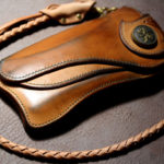 The Lion’s Back wallet　エイジング
