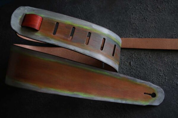 ギターベースレザーストラップ