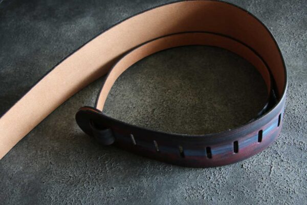 ギターベースレザーストラップ