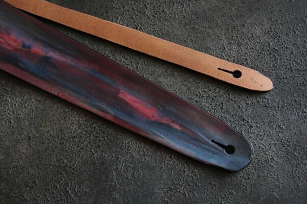 ギターベースレザーストラップ