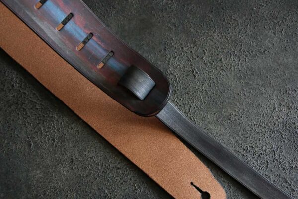 ギターベースレザーストラップ