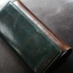 The Parallelworld Wallet　ブルー×グレー　エイジング