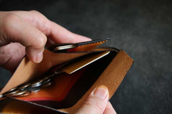 薄型コンパクト折財布