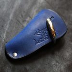 The drop of a palm Keycase　ブルー
