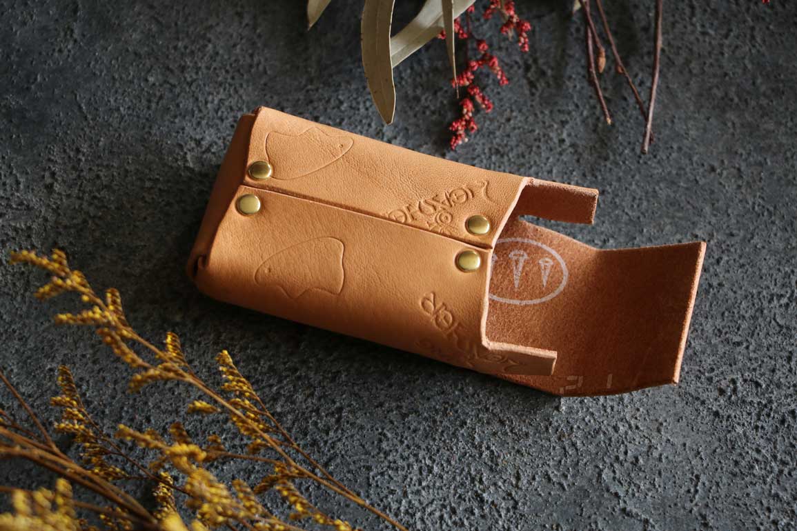 レザーキャラメルボックス