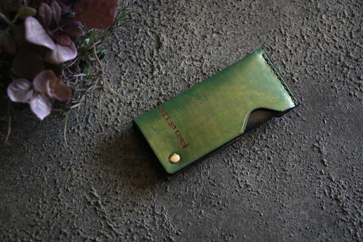 回転レザー爪楊枝ケース