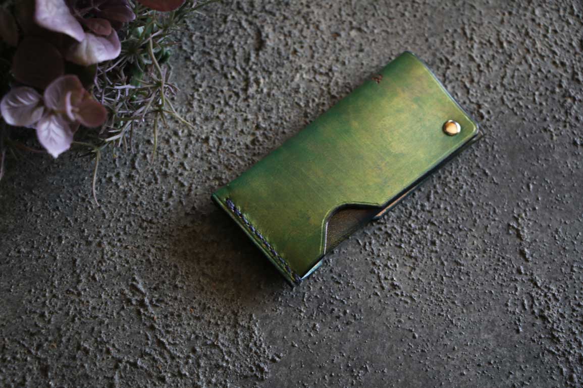 回転レザー爪楊枝ケース