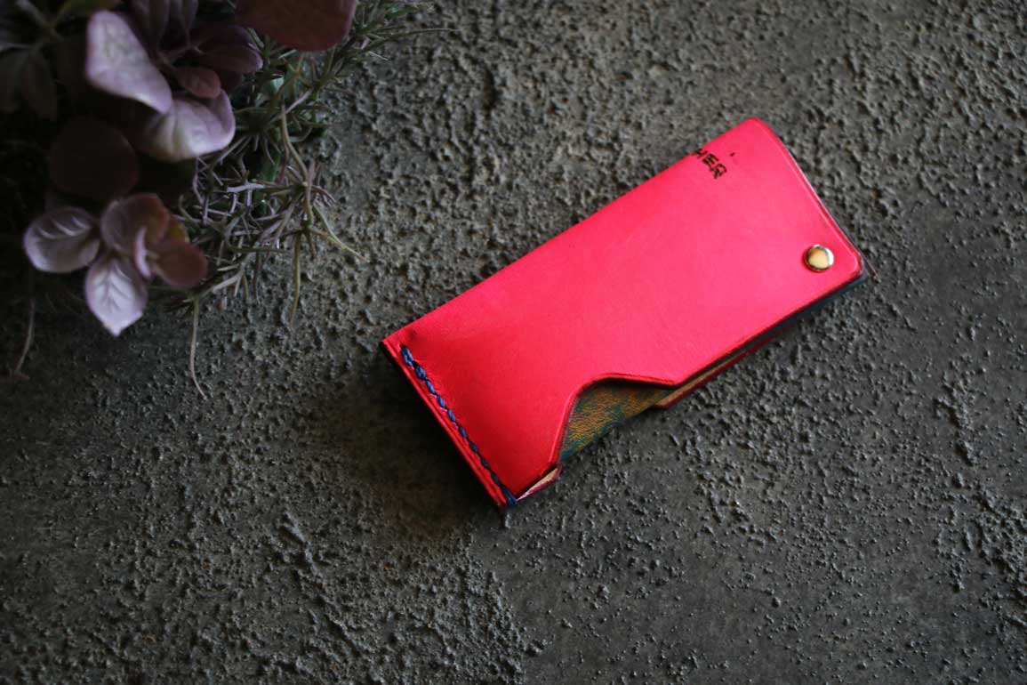 回転レザー爪楊枝ケース