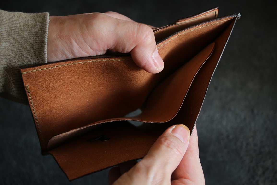 薄型コンパクト折財布