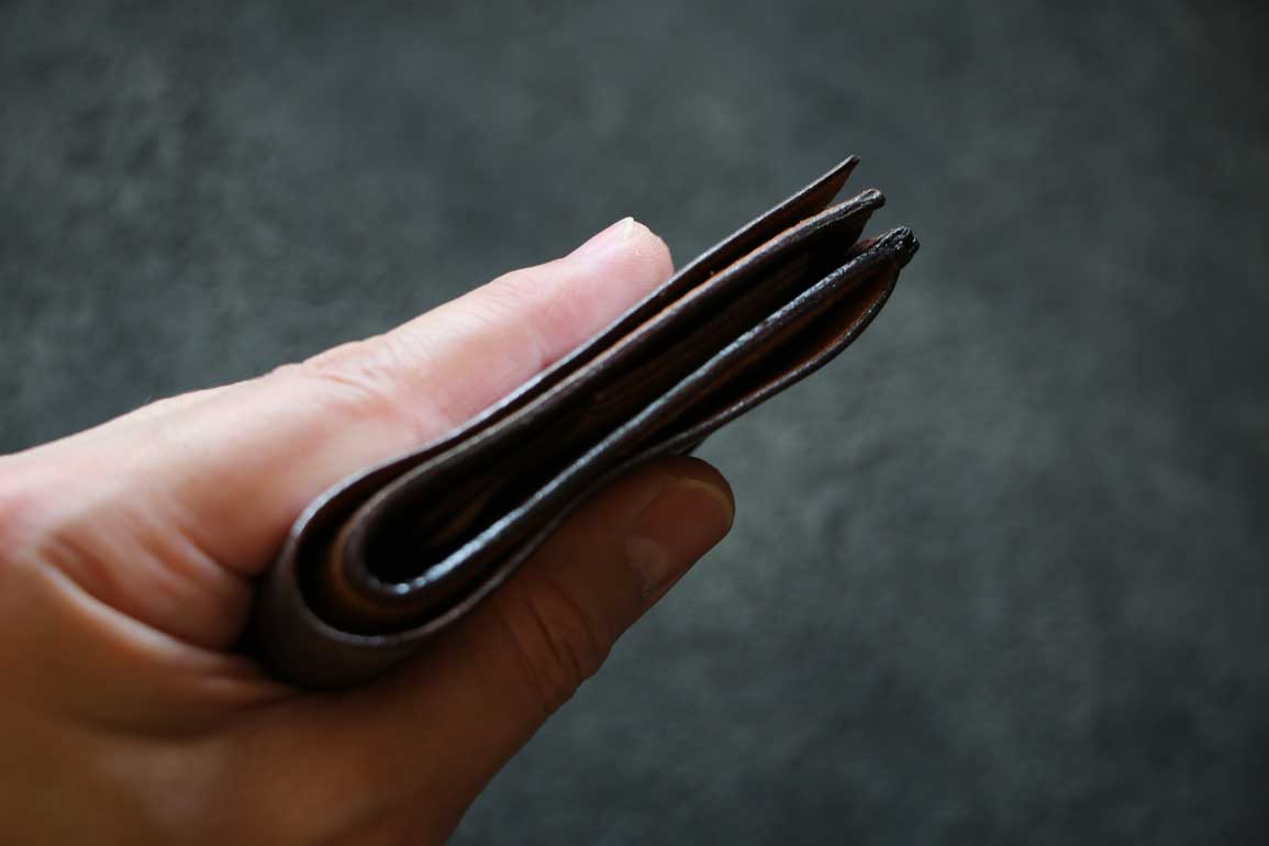 薄型コンパクト折財布