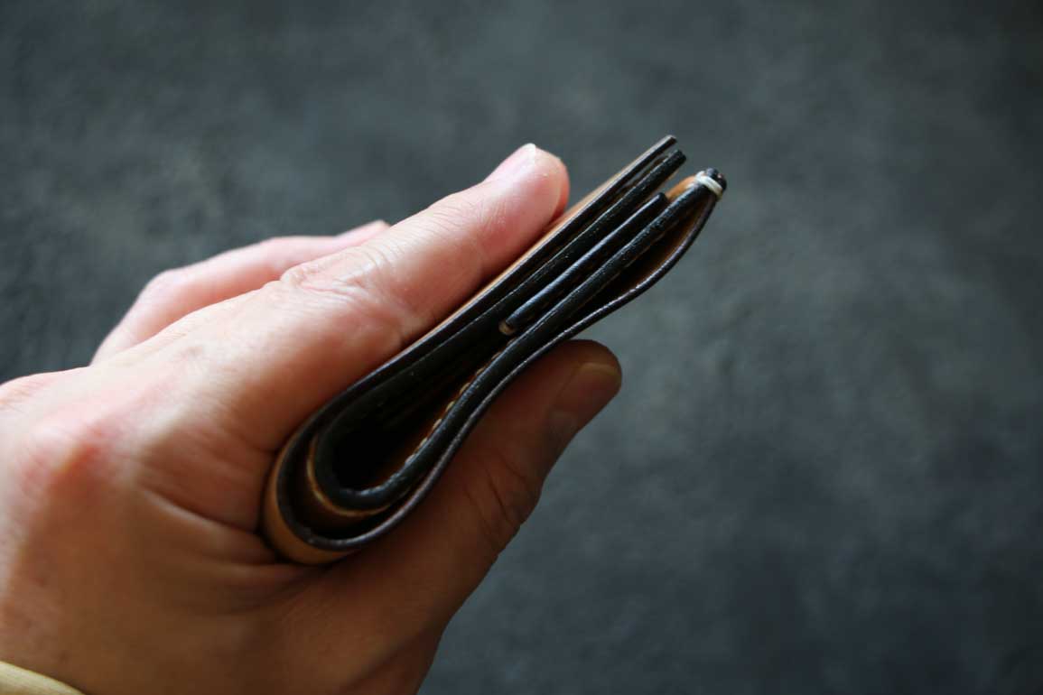 薄型コンパクト折財布