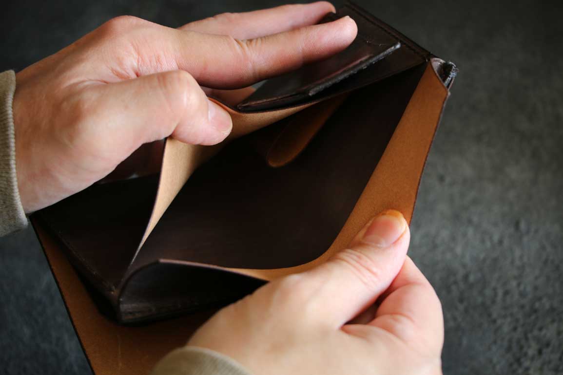 薄型コンパクト折財布