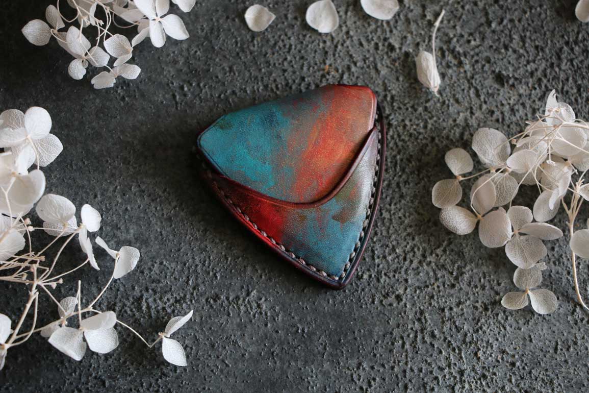 ピック型レザーピックケース