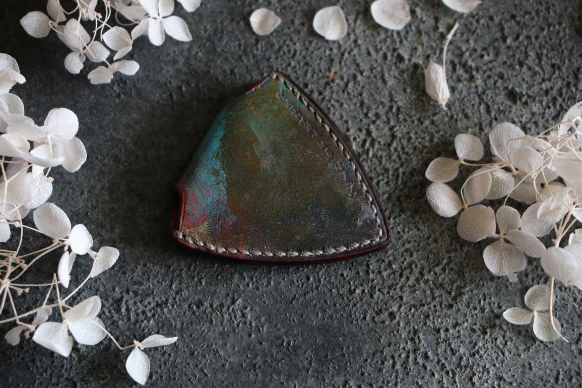 ピック型レザーピックケース