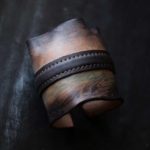 極太レザーブレスレット