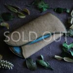 エイ革インレイ個性的長財布