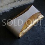 ビンテージ金箔ゴールドコンパクト長財布